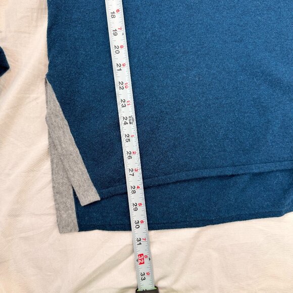 Smartwool Women's Sweater | Teal with Grey Accents | Medium - Picture 11 of 11